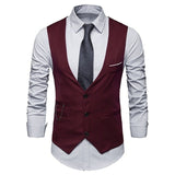 HEFLASHOR 2019 3Pc (chaqueta + chaleco + pantalón) Vestido de negocios masculino Cultivar traje de primavera Traje de oficina informal sólido Trajes de boda