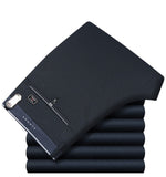 Icpans Pantalones de traje para hombre Pantalones de vestir de verano para hombre Oficina de negocios recta Pantalones formales para hombre Pantalones clásicos de gran tamaño Hombre