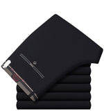 Icpans Pantalones de traje para hombre Pantalones de vestir de verano para hombre Oficina de negocios recta Pantalones formales para hombre Pantalones clásicos de gran tamaño Hombre