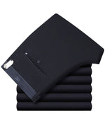 Icpans Pantalones de traje para hombre Pantalones de vestir de verano para hombre Oficina de negocios recta Pantalones formales para hombre Pantalones clásicos de gran tamaño Hombre