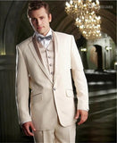 Nueva moda guapo gris oscuro traje de hombre traje de novio trajes de boda para los mejores hombres Slim Fit novio esmoquin para hombre (chaqueta + chaleco + pantalón)