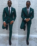 Padrinos de boda Negro pico solapa novio esmoquin burdeos traje de hombre boda mejor hombre (chaqueta + pantalones + corbata) trajes de alta calidad